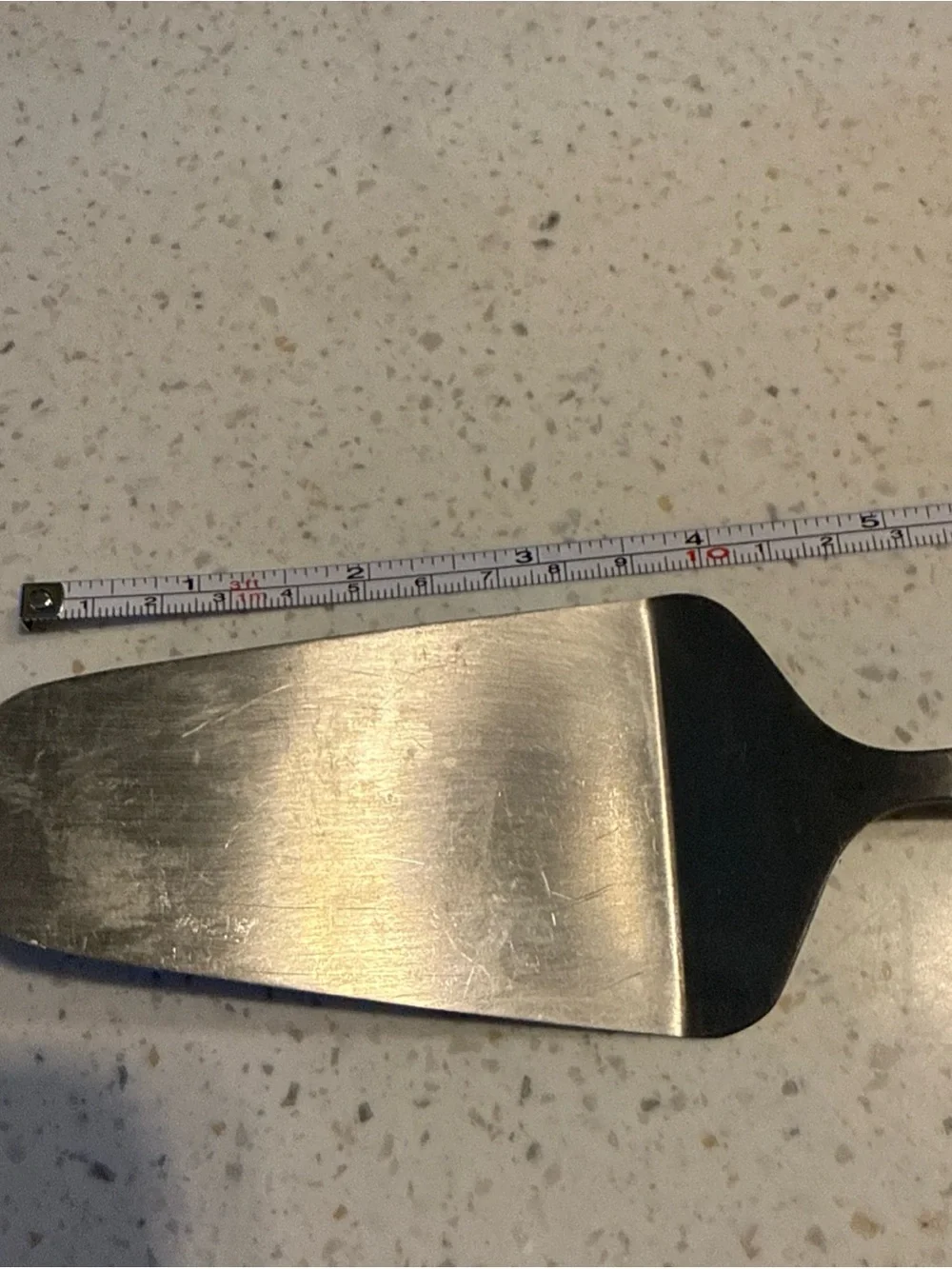 Stainless Steel Pie / Cake Server With Serrated Edge